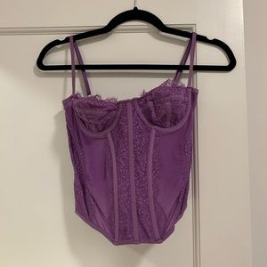 Urban Outfitters Purple Corsette